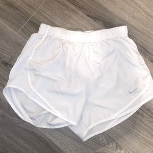 Size small white Nike shorts